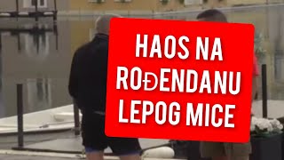 HAOS NA ROĐENDANU LEPOG MICE by Tračarica TV 14,540 views 2 days ago 1 minute, 22 seconds