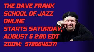 The Dave Frank School of Jazz Online