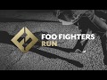 Foo fighters  run lyrics on screen