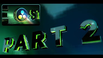 Awesome 3D TEXT ANIMATION in DaVinci Resolve 16 - Part 2