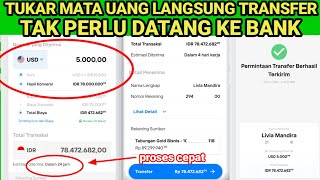 TRANSFER VALAS TUKAR MATA UANG ASING DI APLIKASI  LIVIN by Mandiri GAK PERLU DATANG KE BANK screenshot 5