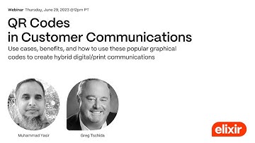 QR Codes in Customer Communications