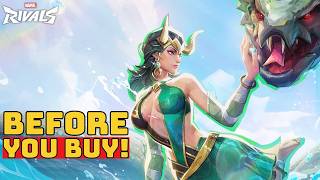 Lady Loki Seaside Siren Skin Showcase - Marvel Rivals | Before You Buy