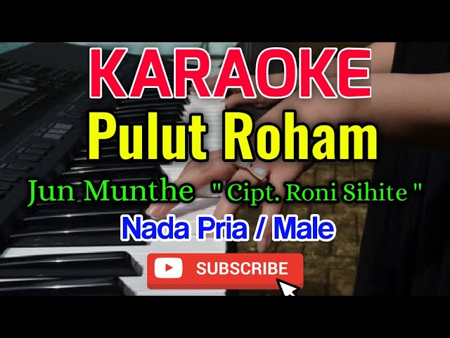Pulut Roham Karaoke - Karaoke Pulut Roham Nada Pria / Male - Jun Munthe - Cipt. Roni Sihite class=