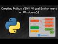 Beginners Guide to Creating &amp; Configuring Python VENV  Virtual Environment on Windows OS