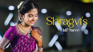 SHRAGVI s Half-Saree Cinematic Teaser 4K Photography By Pixel Tales 9666406060