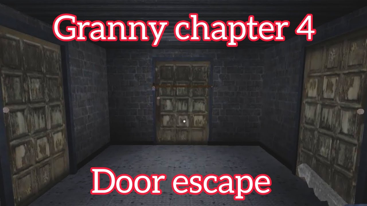 Granny chapter 4 door escape 😱💥
