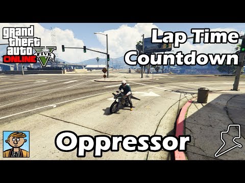 Fastest Motorcycles (Oppressor) - GTA 5 Best Fully Upgraded Bikes Lap Time Countdown