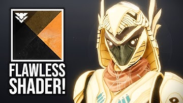 DO NOT Play Trials For This! NEW Trials Flawless Shader! - Season of the Witch