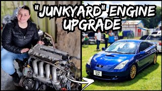 We Bought A "JUNKYARD MOTOR" For The Celica *1ZZ To 2ZZ Swap*