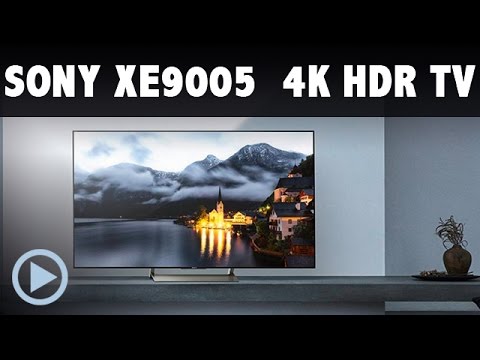 Test: Sony XE9005 XE90 4K HDR Fernseher mit Android TV review deutsch