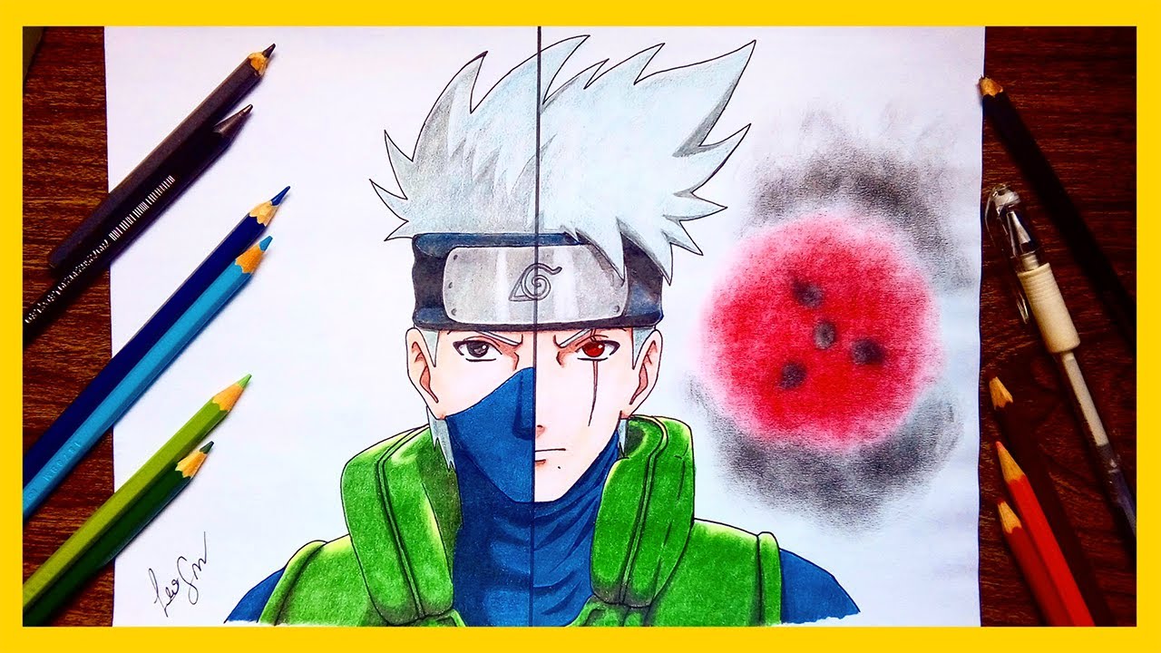 KAKASHI HATAKE  Kakashi desenho, Naruto e sasuke desenho, Desenhos para  colorir naruto