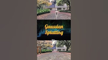 How a real space becomes a 3D environment with Gaussian Splatting