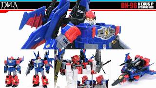 Dna Dk-96 Nexus P Upgrade Kit For Transformers Aotp Nexus Prime First Look