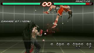 Devil Jin's (most difficult) MAX damage EWGF combo (WORLD RECORD) in Tekken 6
