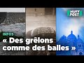 Des orages et dnormes grlons dvastent les vignobles de chablis et frappent lledefrance