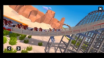Gold Rush Ride: GOLD RUSH PARK || Real Coaster