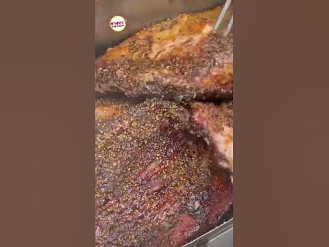 Smoked Meat ( brisket ) from Schwartz’s Deli in Montreal “Respect the