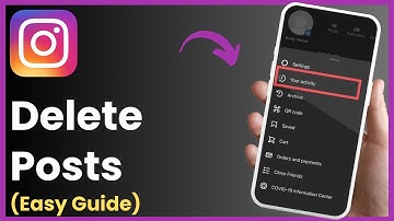 How To Delete Multiple Posts On Instagram !