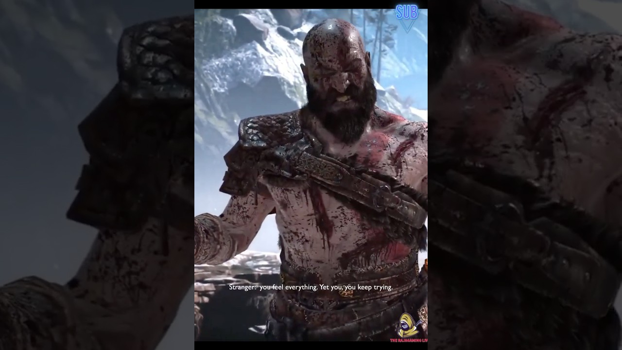 Kratos vs The Stranger Boss Fight -3