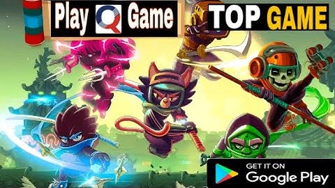 Ninja Dash Run android offlin game play |funny game-Play Q Game