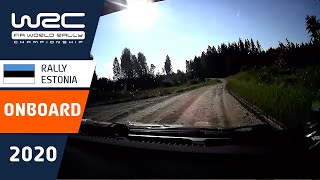WRC - Rally Estonia 2020: Shakedown ONBOARD Ogier