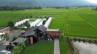 ทิวผาคาเฟ่ ร้านกาแฟสุดชิล วิวทุ่งนา