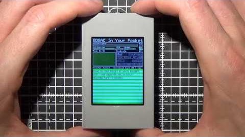 EDSAC In Your Pocket