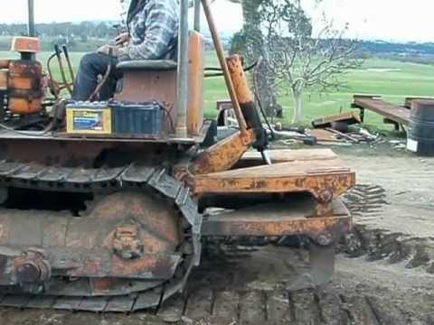 Fiat 70CI Bulldozer simular to D4 - YouTube
