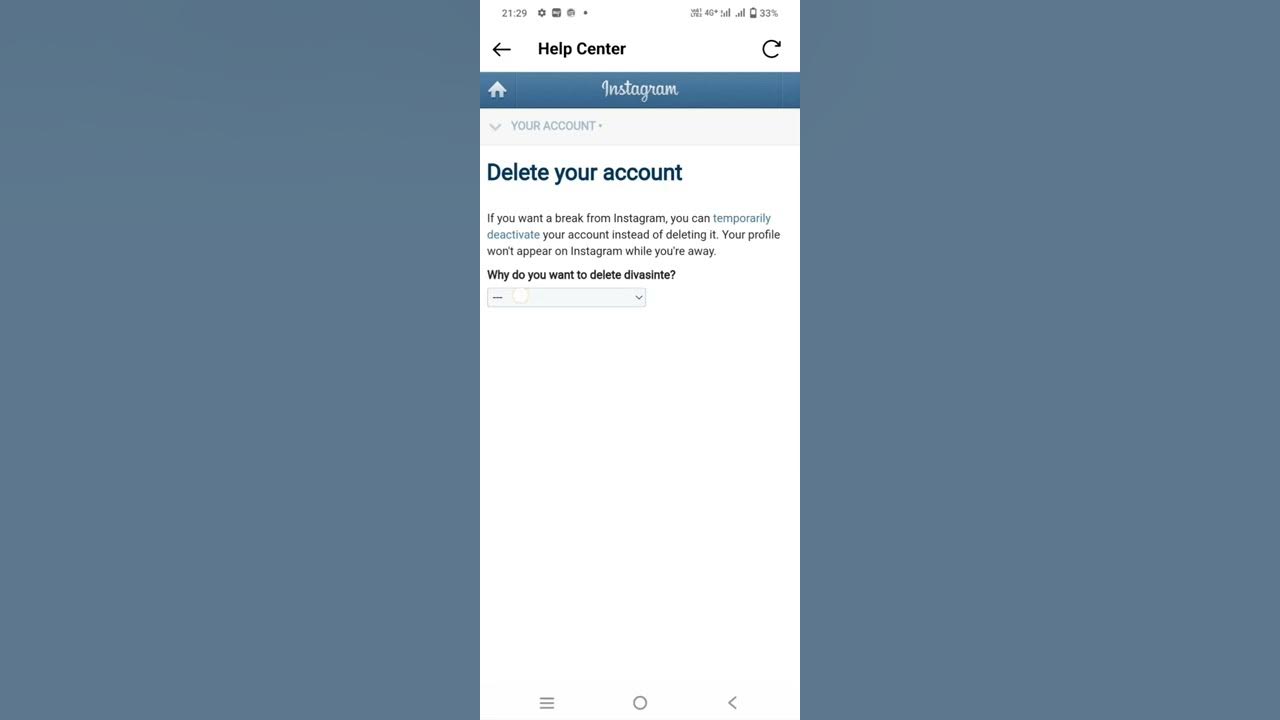How To Delete Instagram Account Permanently In Marathi how-to-delete-instagram-account-permanently-in-marathi