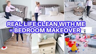 REAL LIFE CLEAN WITH ME | ROOM MAKEOVER | CLEANING MOTIVATION |HOME DECORATING IDEAS|JAMIE'S JOURNEY