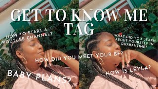 Q&A | GET TO KNOW ME TAG 2021