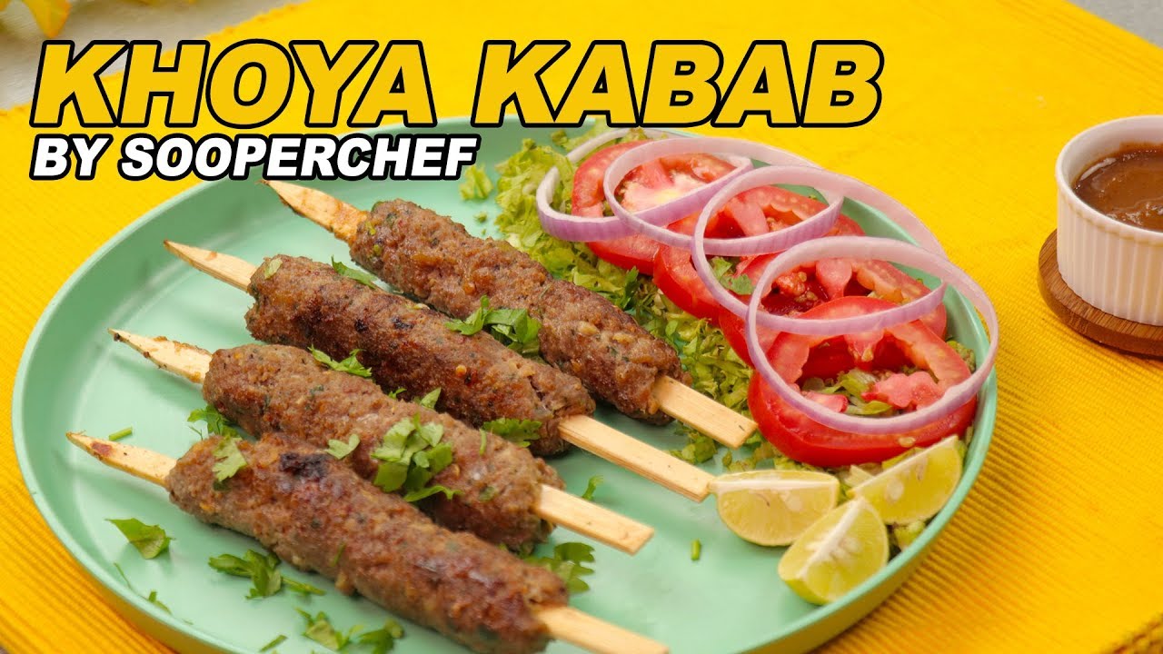 Khoya Seekh Kabab Recipe | Seekh Kabab Recipe | Bakra Eid Special Recipe By SooperChef