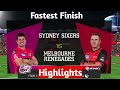 Sydney Sixers Vs Melbourne Renegades Full Match Gameplay Highlights,BBL Cricket Highlights,BBL 2020