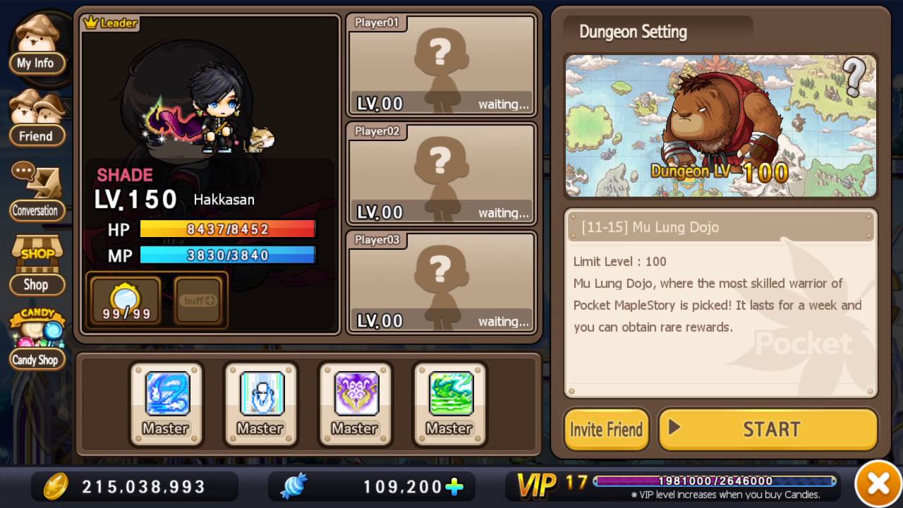 [Pocket Maplestory] Damage Comparisons: REVAMPED Shade (Funded) - YouTube