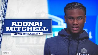 2024 NFL Draft Night 2 | Adonai Mitchell Media Availability