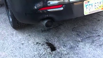 mazdaspeed 3 custom cat back exhaust and testpipe