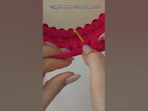 Узор "галочки" крючком. По промо-коду s6824 скидка 10% на сайте ПРЯЖА ...
