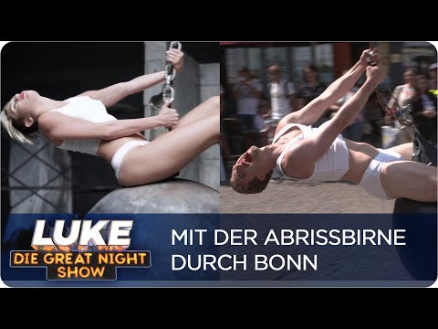 Musikvideos im Alltag - Bis das Ordnungsamt kommt! | LUKE! Die Greatnightshow