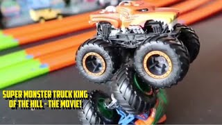 SUPER MONSTER TRUCK KING OF THE HILL THE MOVIE! MONSTER TRUCK DIECAST DRAG RACING TOURNAMENT! 🏆