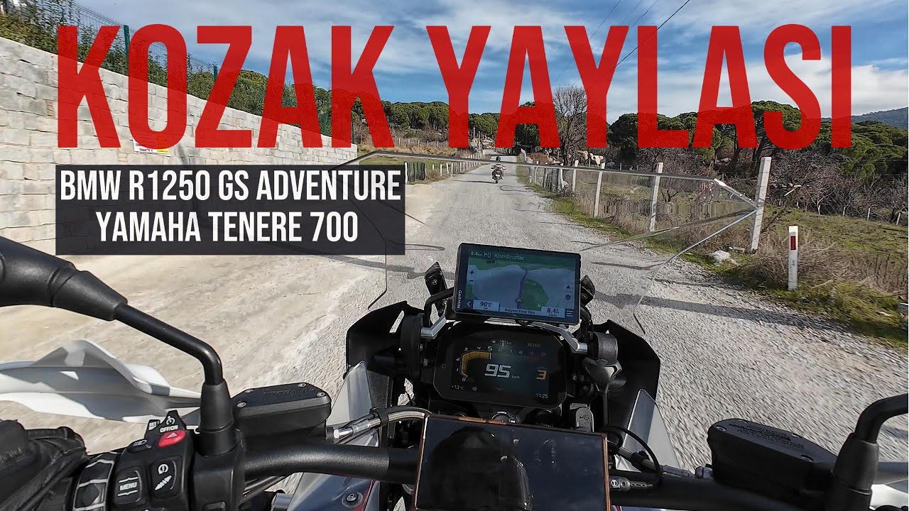 Kozak Yaylası BMW R1250 GS Adventure Yamaha Tenere 700