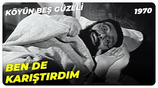 Sakalı Yorganın Altına Mı Koyarsın Üstüne Mi? - Köyün Beş Güzeli 1970 | Berna Egeli Selami Şahin