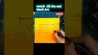 Watch warli Art how to make #shorts #trending #youtube #love