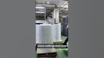 Thermal Label Material Jumbo Rolls/www.sailinglabel.com #label #machine #labeling #labelmachine