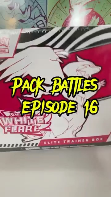 Pack Battles Episode 16 Today we got the White Flare ETB PART 1!!