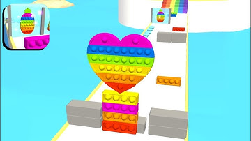 FIDGET 🌈 RUSH : All Levels Gameplay (Android,iOS) Trending Mobile Game Level (13-14)