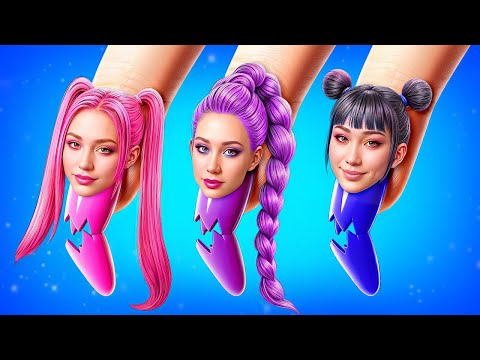 KPop Demon Hunters: Rumi Glow Up Into Popular Girl! Huntrix Makeover!