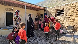 Nature tourism blog.  Babak, who travels with his family, prepares food for the nomads