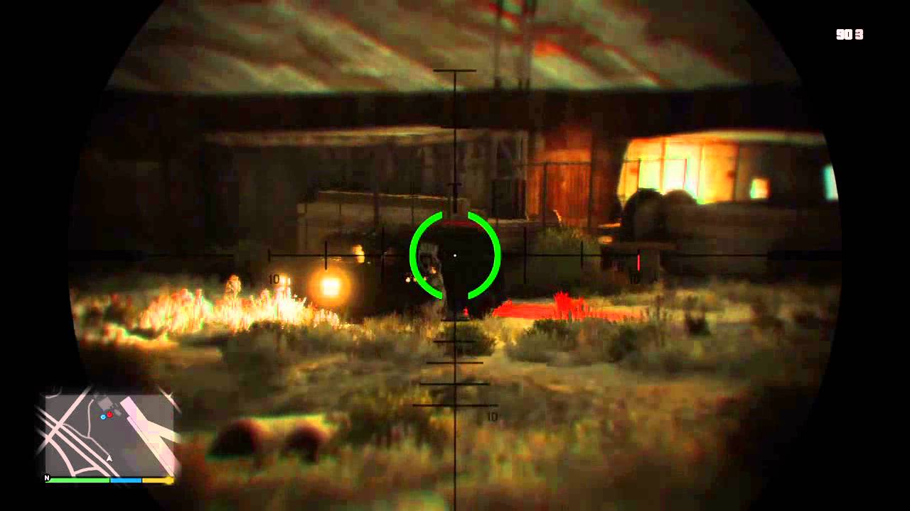 GTA V | How to be a pro sniper - YouTube