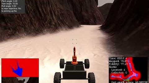 Autonomous Rover Driving and Mapping Challenge